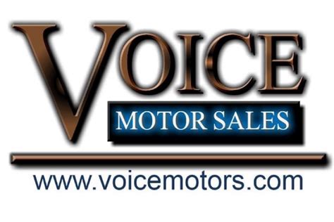 Voice motors kalkaska - Voice Motor Sales. 4.5 (113 reviews) 302 W Mile Rd Nw Kalkaska, MI 49646. Visit Voice Motor Sales. Sales hours: 9:00am to 3:00pm. Service hours: View all hours. Sales. 